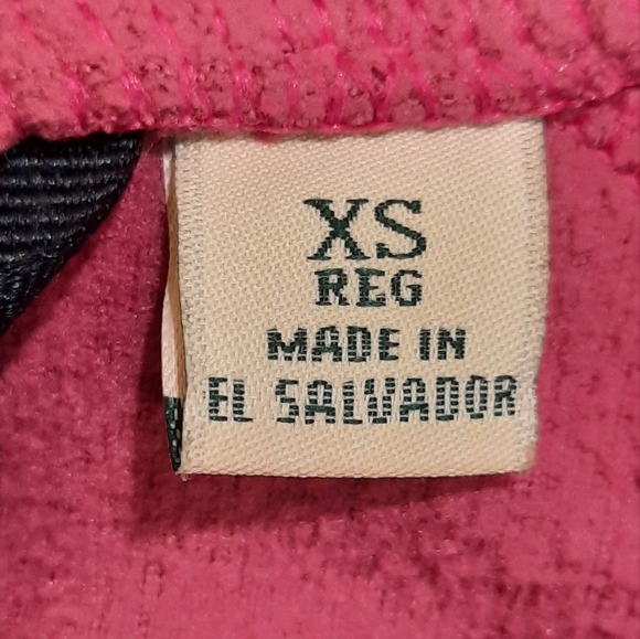 L.L.Bean Pink Fleece 1/4 Zip Pullover size XS - Picture 12 of 12